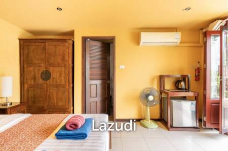 Beachfront Thai-Style 3-Bedroom Villa with Spacious Terrace