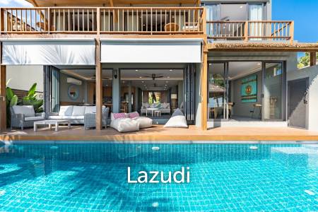 Stunning Beachfront Villa with 5 Bedrooms in Ban Makham, Koh Samui