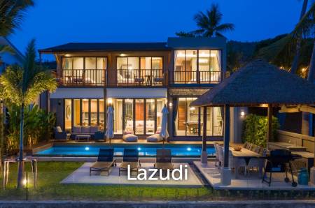 Stunning Beachfront Villa with 5 Bedrooms in Ban Makham, Koh Samui
