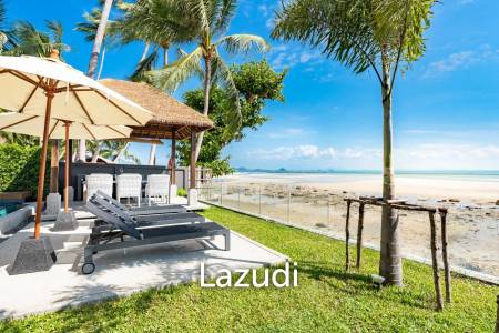 Stunning Beachfront Villa with 5 Bedrooms in Ban Makham, Koh Samui
