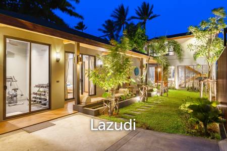 Stunning Beachfront Villa with 5 Bedrooms in Ban Makham, Koh Samui
