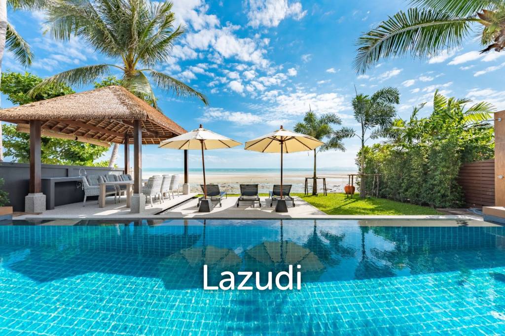 Stunning Beachfront Villa with 5 Bedrooms in Ban Makham, Koh Samui