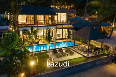Stunning Beachfront Villa with 5 Bedrooms in Ban Makham, Koh Samui