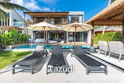 Stunning Beachfront Villa with 5 Bedrooms in Ban Makham, Koh Samui