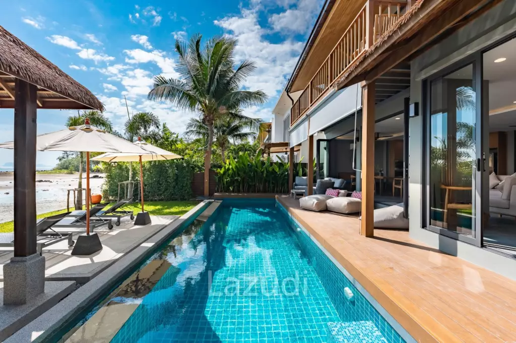 Stunning Beachfront Villa with 5 Bedrooms in Ban Makham, Koh Samui