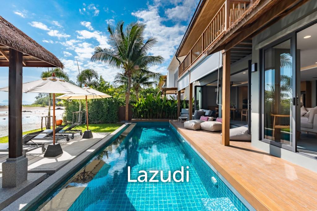 Stunning Beachfront Villa with 5 Bedrooms in Ban Makham, Koh Samui