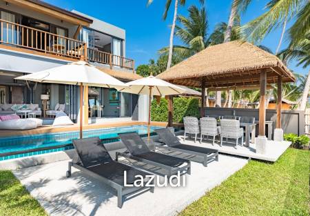 Stunning Beachfront Villa with 5 Bedrooms in Ban Makham, Koh Samui