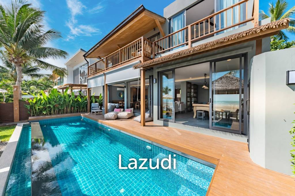 Stunning Beachfront Villa with 5 Bedrooms in Ban Makham, Koh Samui