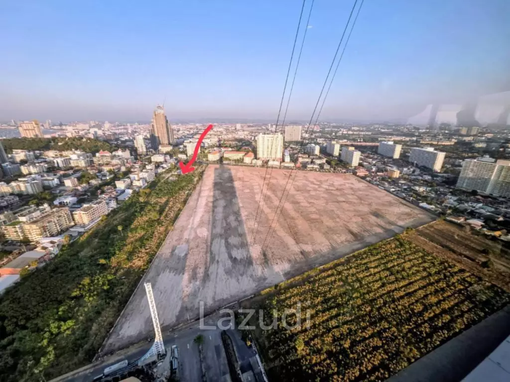 โอกาสที่หายาก ขายที่ดิน 42 ไร่บนถนนทัพพระยา พัทยา