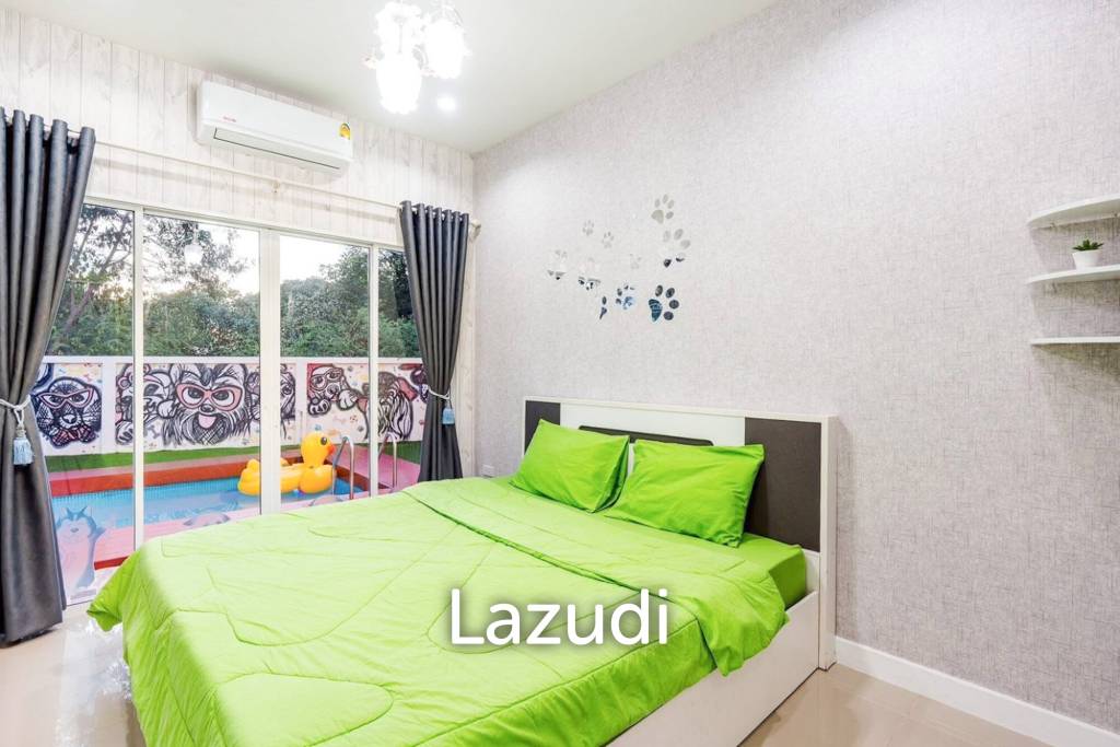 3Beds 2Baths modern pool villa in Blue Lofe 88