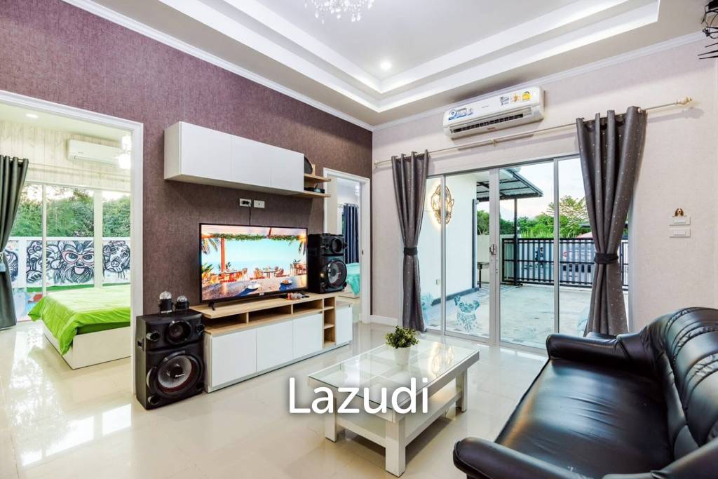 3Beds 2Baths modern pool villa in Blue Lofe 88