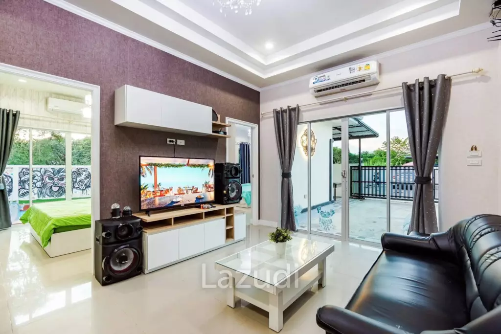 3Beds 2Baths modern pool villa in Blue Lofe 88