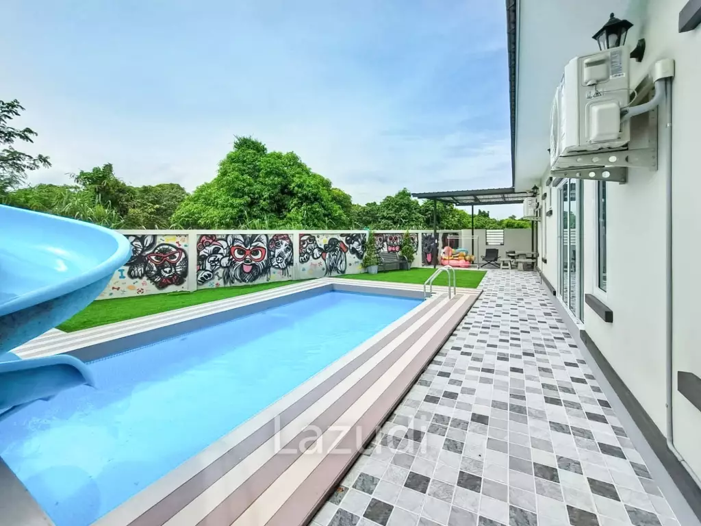 3Beds 2Baths modern pool villa in Blue Lofe 88