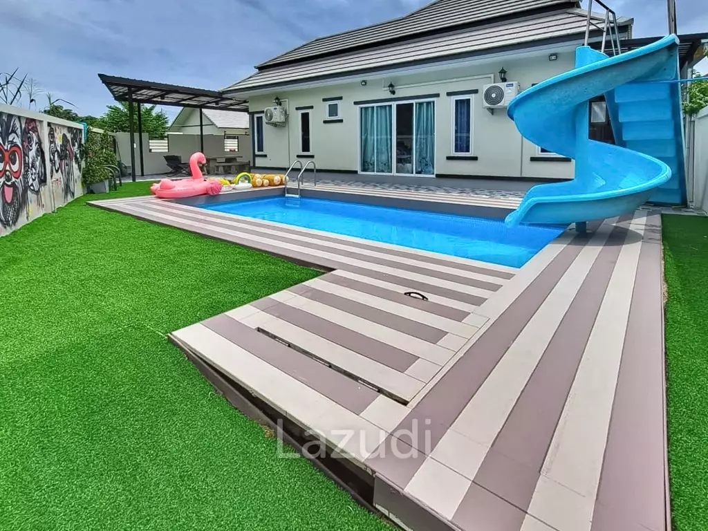 3Beds 2Baths modern pool villa in Blue Lofe 88