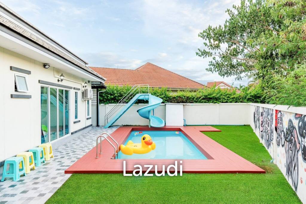 3Beds 2Baths modern pool villa in Blue Lofe 88