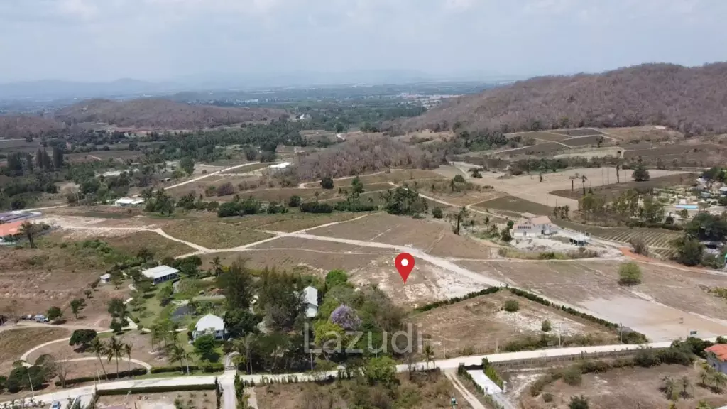 2-1-08 Rai Freehold Land with Mountain Views in Thap Tai Hua Hin