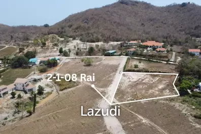2-1-08 Rai Freehold Land with Mountain Views in Thap Tai Hua Hin