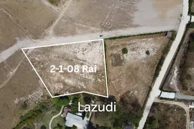 2-1-08 Rai Freehold Land with Mountain Views in Thap Tai Hua Hin