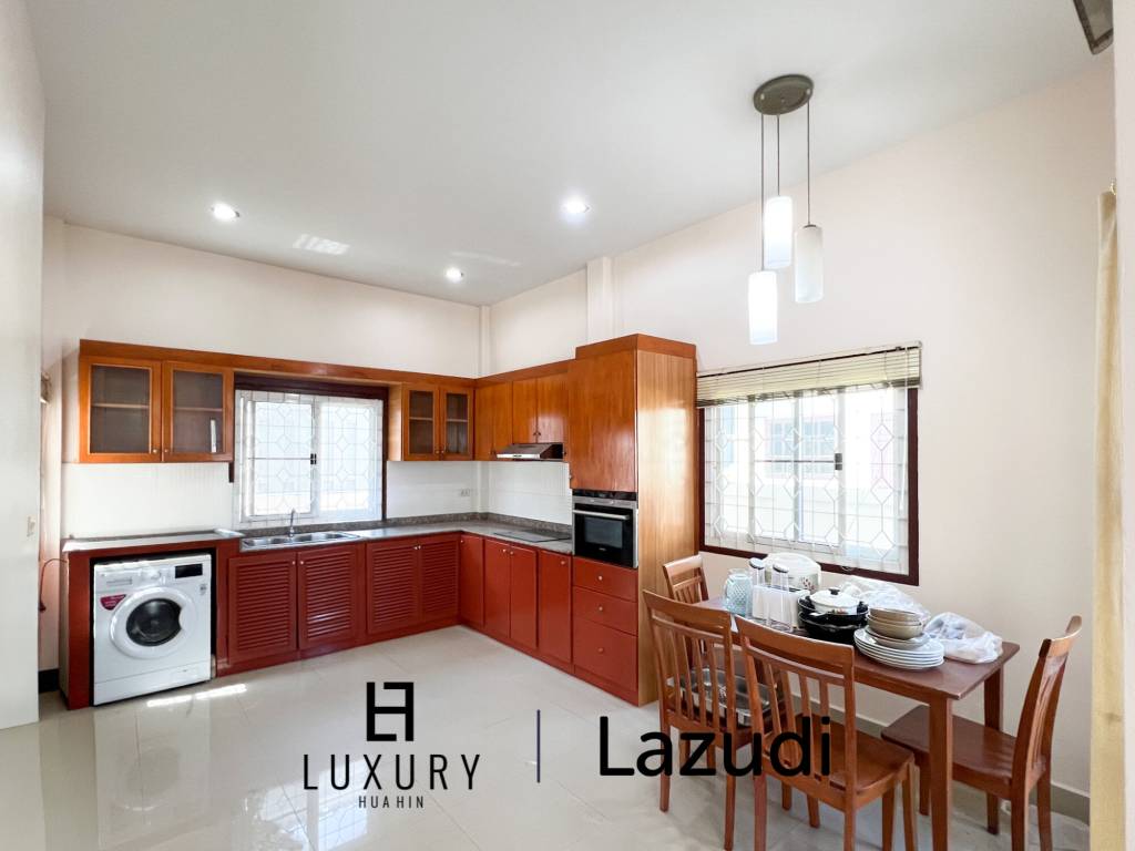 วิลล่าชั้นเดียว 200 ตร.ม. พร้อมสระว่ายน้ำ ใจกลางหัวหิน