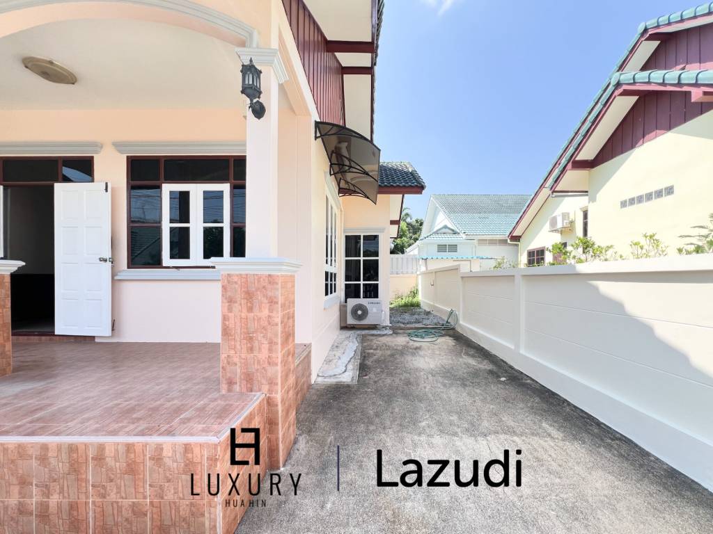 วิลล่าชั้นเดียว 200 ตร.ม. พร้อมสระว่ายน้ำ ใจกลางหัวหิน