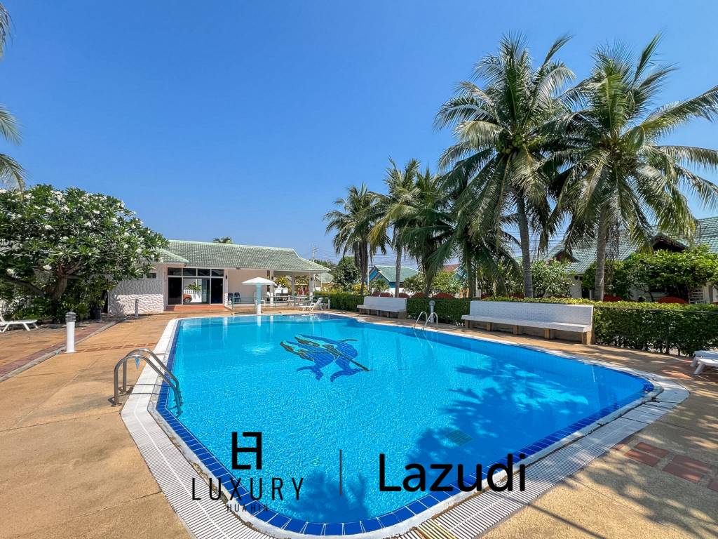วิลล่าชั้นเดียว 200 ตร.ม. พร้อมสระว่ายน้ำ ใจกลางหัวหิน