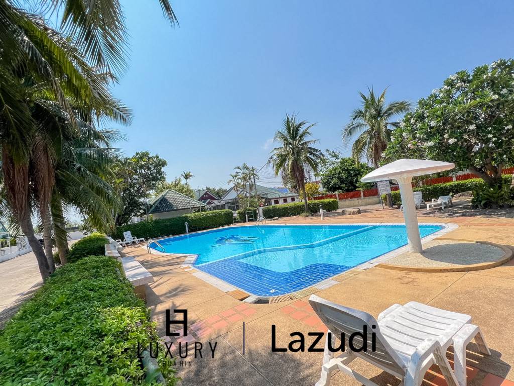 วิลล่าชั้นเดียว 200 ตร.ม. พร้อมสระว่ายน้ำ ใจกลางหัวหิน