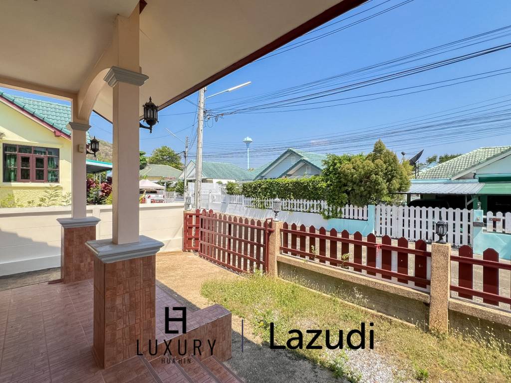 วิลล่าชั้นเดียว 200 ตร.ม. พร้อมสระว่ายน้ำ ใจกลางหัวหิน