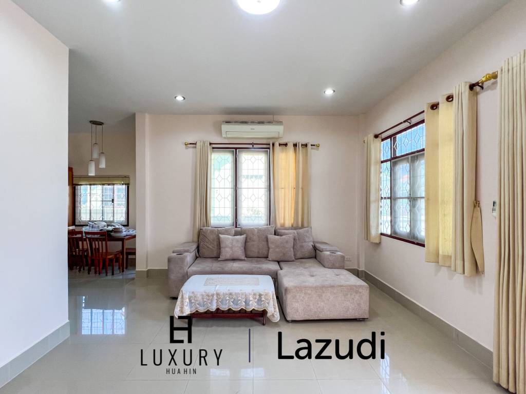 วิลล่าชั้นเดียว 200 ตร.ม. พร้อมสระว่ายน้ำ ใจกลางหัวหิน