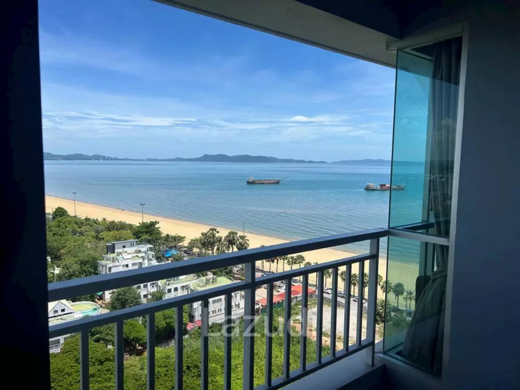 คอนโดริมทะเลย่านนาจอมเทียน 57 ตร.ม. ชั้น15 วิวทะเลและเมือง