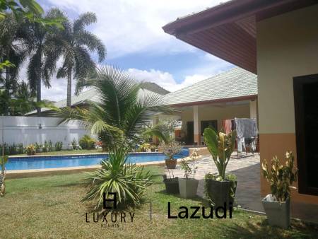 วิลล่าพร้อมสระว่ายน้ำส่วนตัว 200 ตร.ม. บนที่ดิน 800 ตร.ม. ทำเลหนองแค หัวหิน