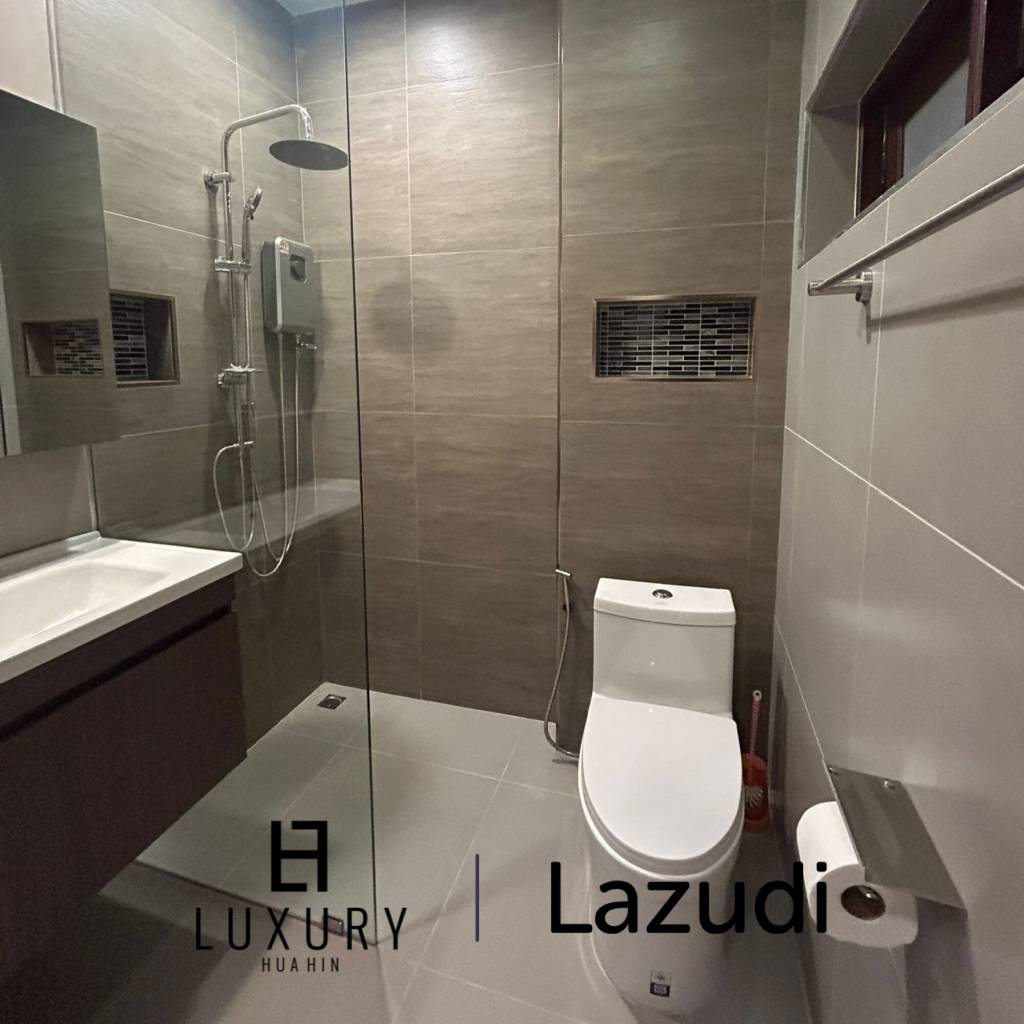 วิลล่าพร้อมสระว่ายน้ำส่วนตัว 200 ตร.ม. บนที่ดิน 800 ตร.ม. ทำเลหนองแค หัวหิน