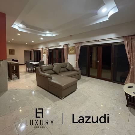 วิลล่าพร้อมสระว่ายน้ำส่วนตัว 200 ตร.ม. บนที่ดิน 800 ตร.ม. ทำเลหนองแค หัวหิน