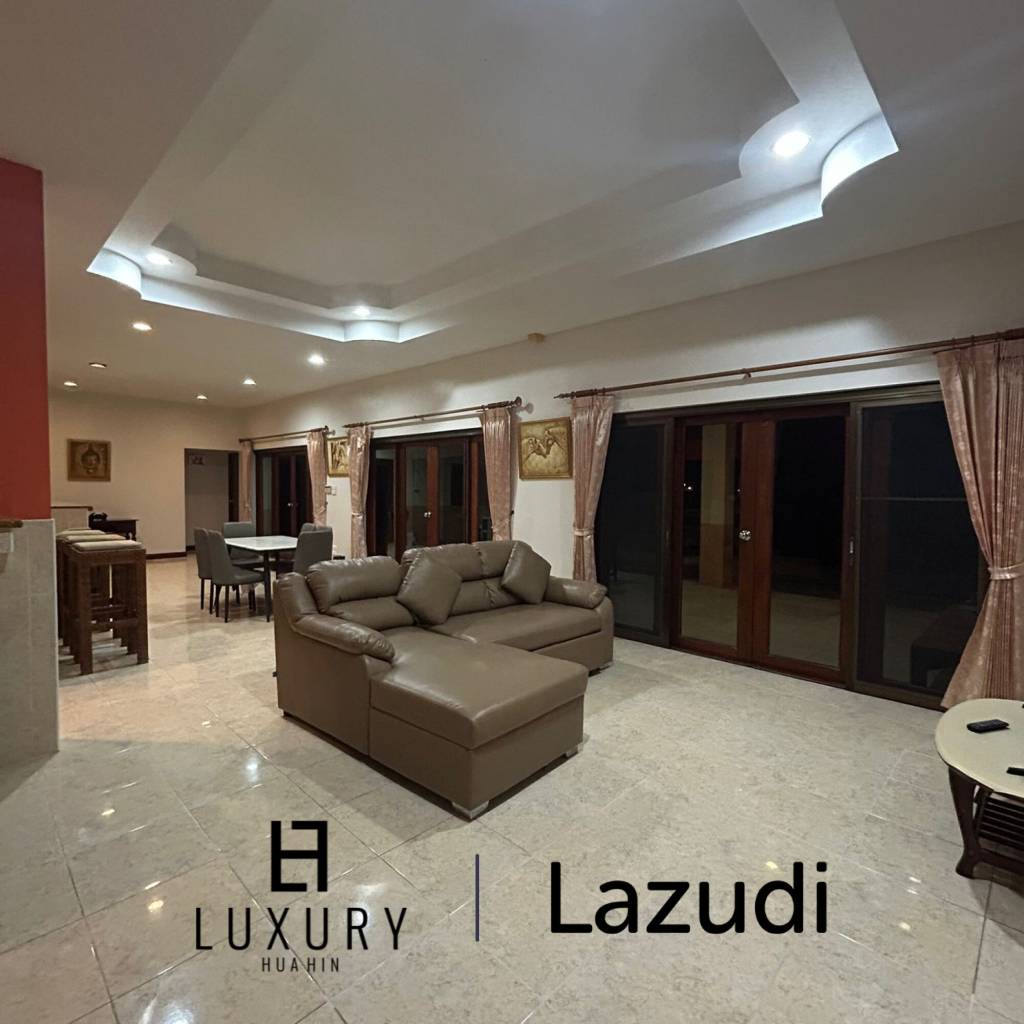 วิลล่าพร้อมสระว่ายน้ำส่วนตัว 200 ตร.ม. บนที่ดิน 800 ตร.ม. ทำเลหนองแค หัวหิน