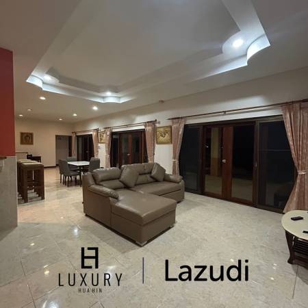 วิลล่าพร้อมสระว่ายน้ำส่วนตัว 200 ตร.ม. บนที่ดิน 800 ตร.ม. ทำเลหนองแค หัวหิน