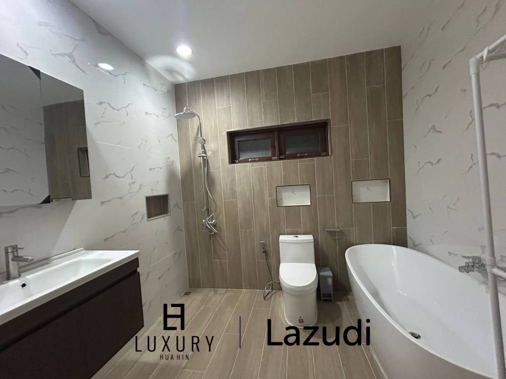 วิลล่าพร้อมสระว่ายน้ำส่วนตัว 200 ตร.ม. บนที่ดิน 800 ตร.ม. ทำเลหนองแค หัวหิน