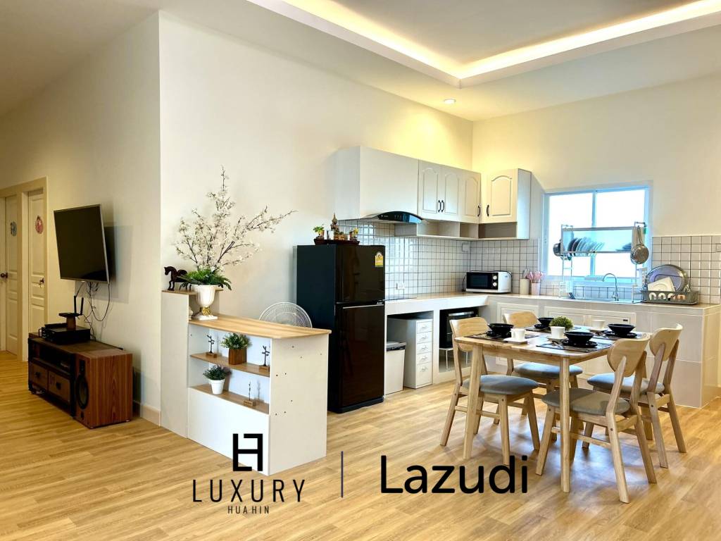 มินนี่ พลูวิลล่า 4 ห้องนอน ให้เช่า หัวหิน ซอย 70 – บ้านหรูพร้อมสระว่ายน้ำส่วนตัว