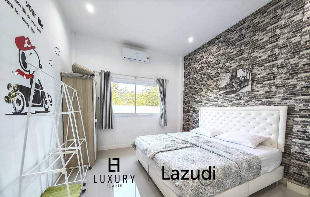 มินนี่ พลูวิลล่า 4 ห้องนอน ให้เช่า หัวหิน ซอย 70 – บ้านหรูพร้อมสระว่ายน้ำส่วนตัว