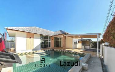 มินนี่ พลูวิลล่า 4 ห้องนอน ให้เช่า หัวหิน ซอย 70 – บ้านหรูพร้อมสระว่ายน้ำส่วนตัว