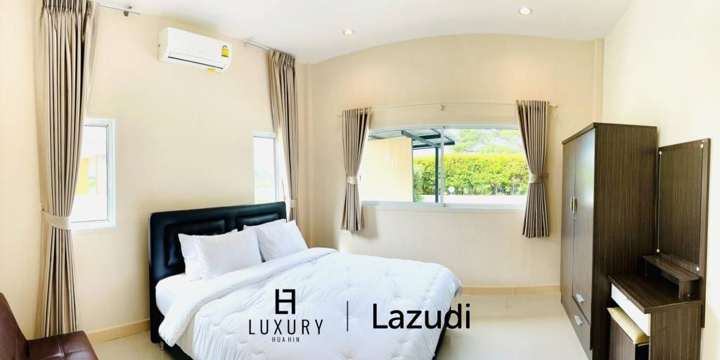 มินนี่ พลูวิลล่า 4 ห้องนอน ให้เช่า หัวหิน ซอย 70 – บ้านหรูพร้อมสระว่ายน้ำส่วนตัว