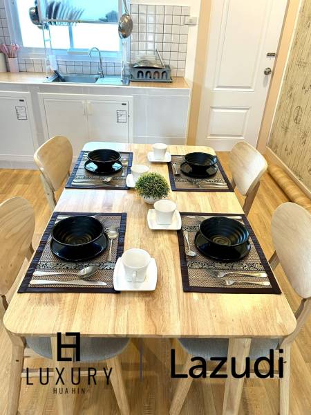 มินนี่ พลูวิลล่า 4 ห้องนอน ให้เช่า หัวหิน ซอย 70 – บ้านหรูพร้อมสระว่ายน้ำส่วนตัว