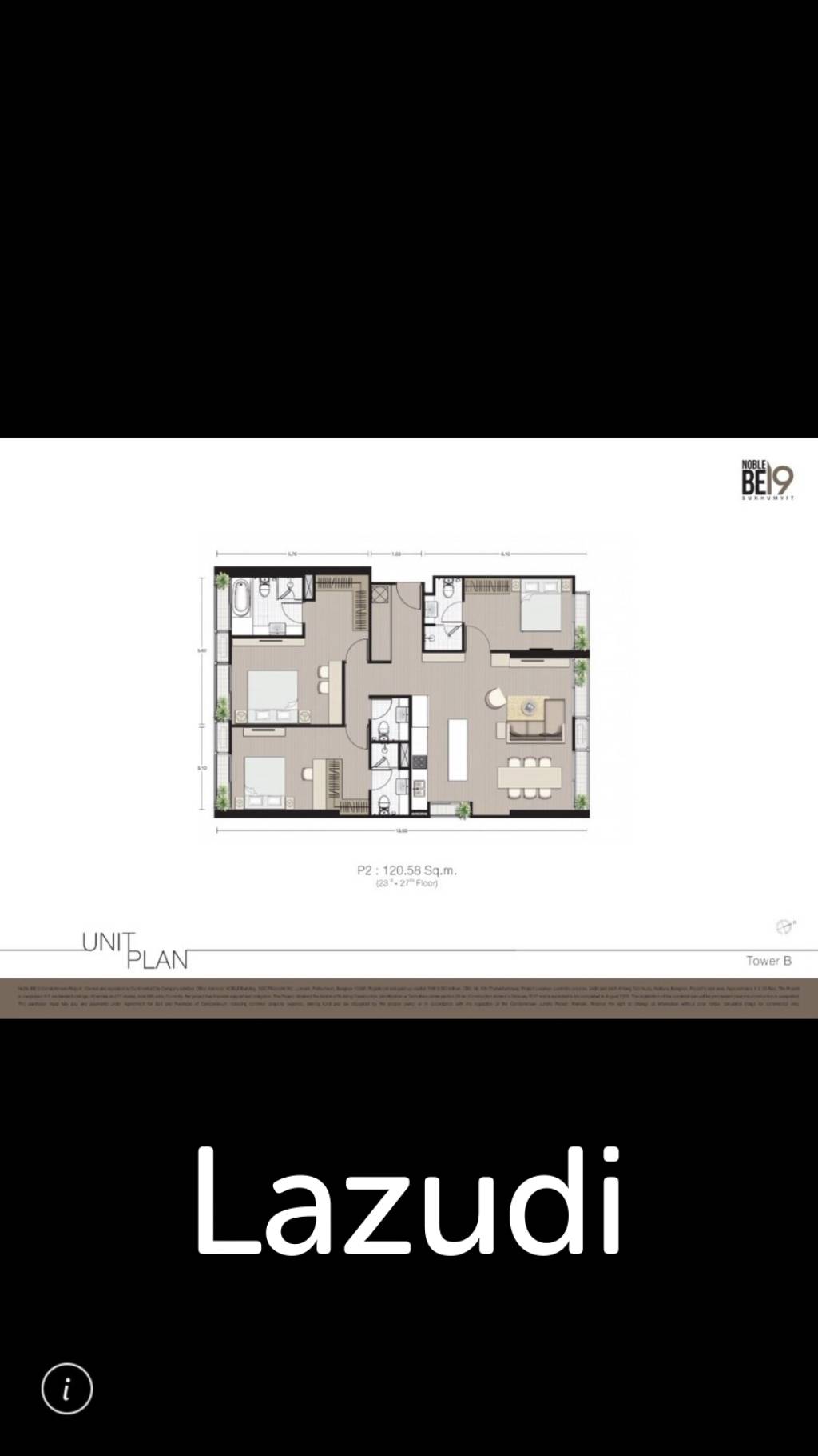 1bed 1bath 50Sqm for sale at Noble be19