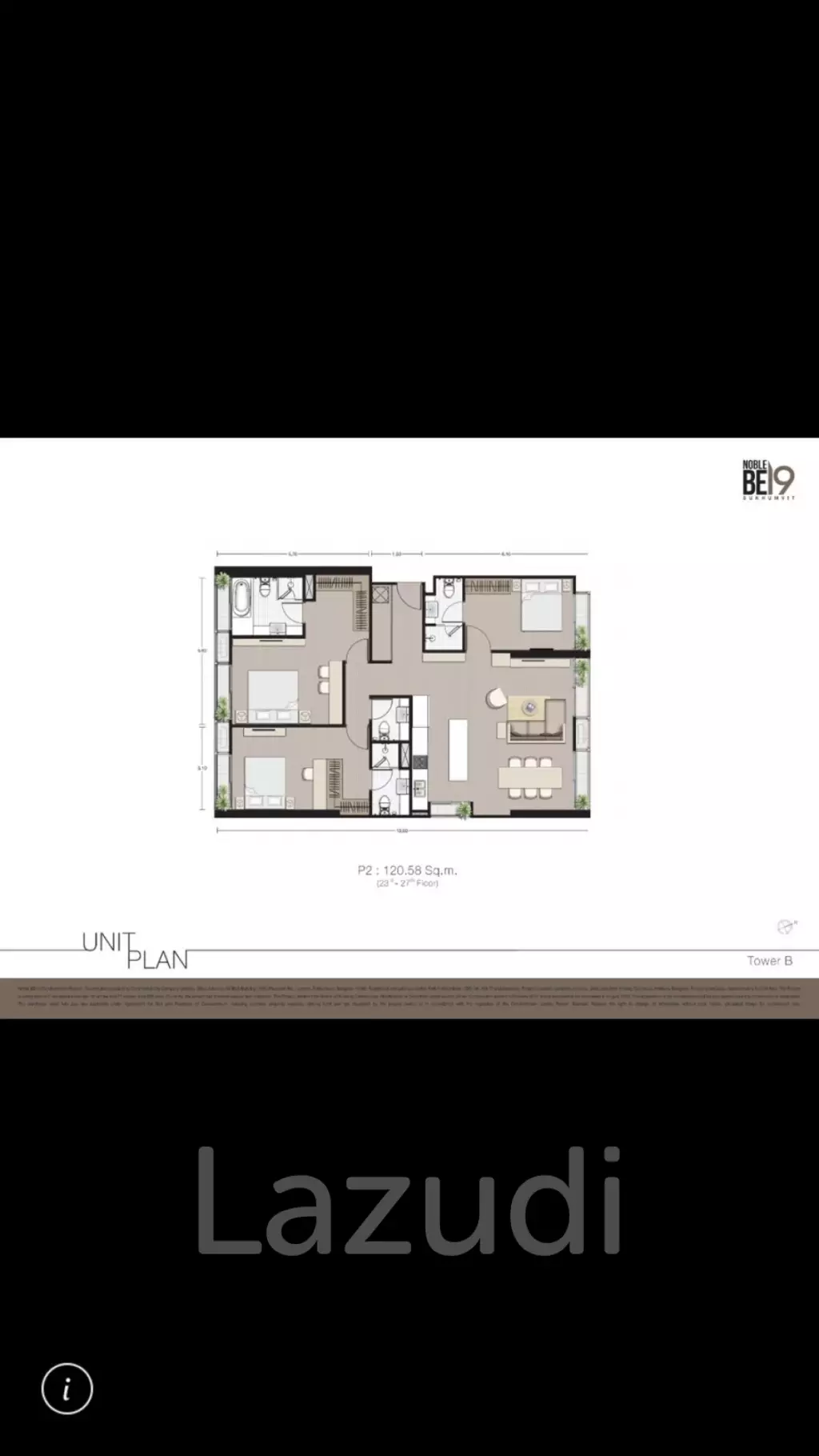 1bed 1bath 50Sqm for sale at Noble be19