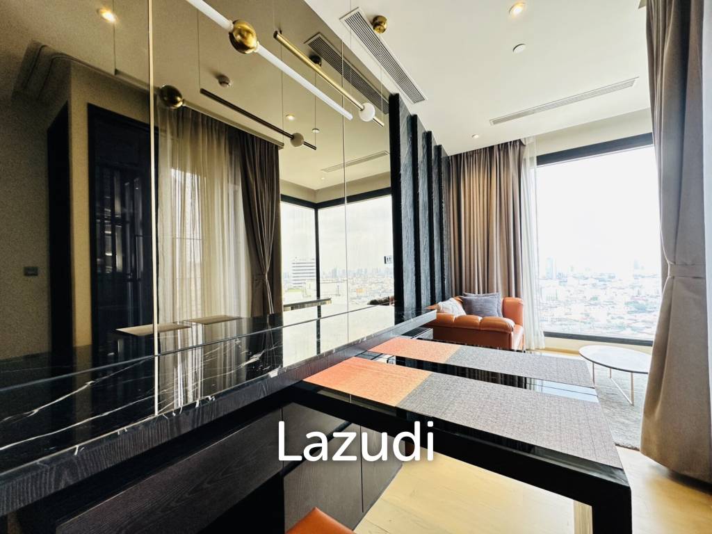 1 Bed 1 Bath Size 37 SQ.M ASHTON Asoke - Rama 9 Corner Unit