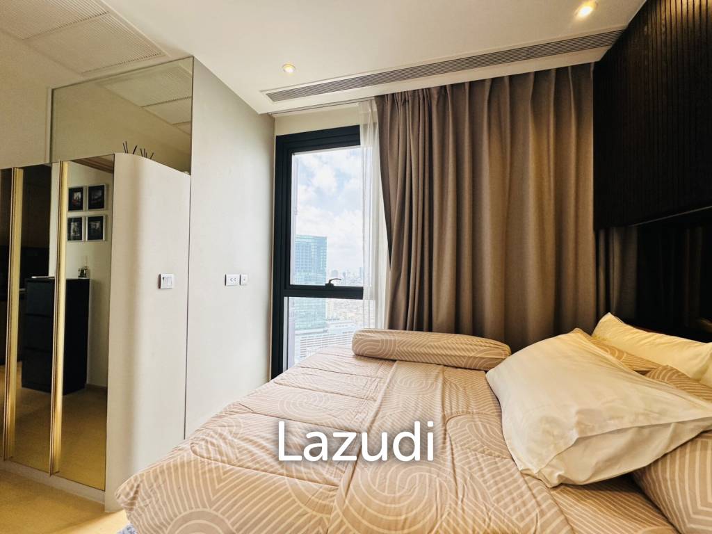 1 Bed 1 Bath Size 37 SQ.M ASHTON Asoke - Rama 9 Corner Unit