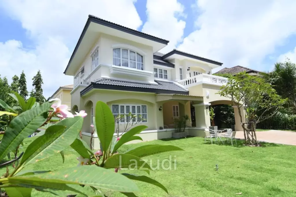Spacious 2 Storey House for Rent with Private Garden in Chalong