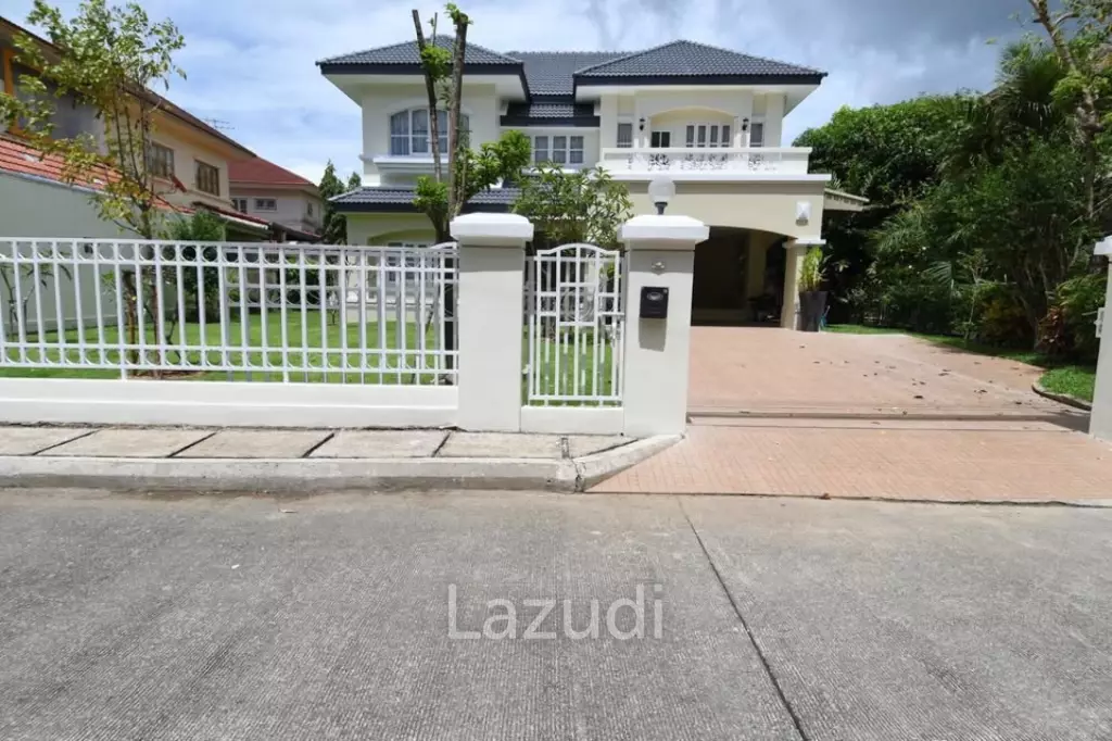 Spacious 2 Storey House for Rent with Private Garden in Chalong