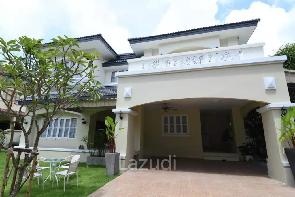 Spacious 2 Storey House for Rent with Private Garden in Chalong
