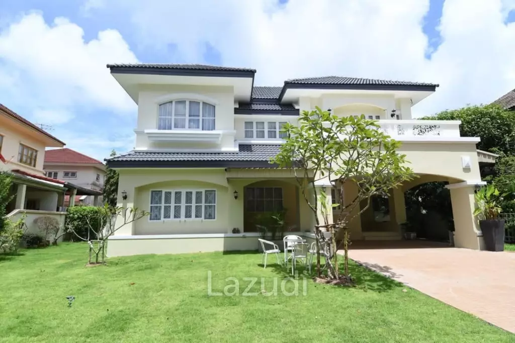 Spacious 2 Storey House for Rent with Private Garden in Chalong
