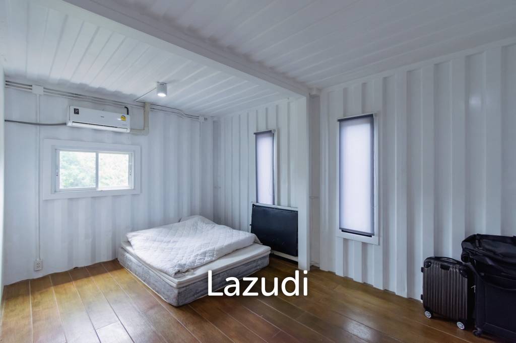 MODERN LOFT-STYLE CONTAINER HOME : 4 bed on large plot 2 rai