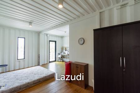 MODERN LOFT-STYLE CONTAINER HOME : 4 bed on large plot 2 rai